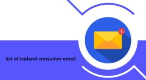 list of iceland consumer email